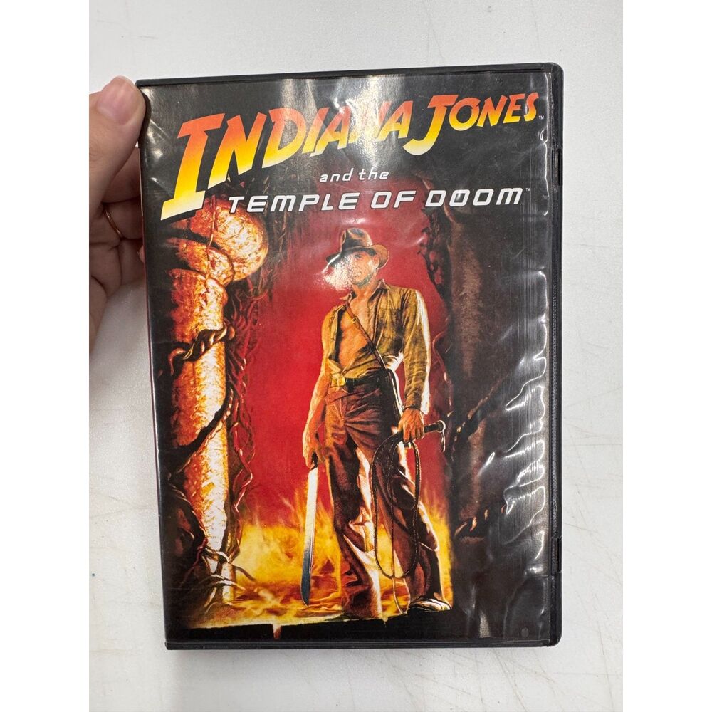 Indiana Jones and the Temple of Doom [DVD] Disc Tested, Working